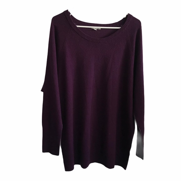 Halogen Sweaters - Halogen Wool and Cashmere Scoop Neck Sweater NWOT